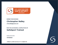 Chris Nalley - Safesport